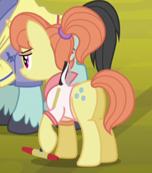 Size: 341x388 | Tagged: safe, screencap, character:dee six, character:neckshot, species:earth pony, species:pony, episode:princess spike, g4, my little pony: friendship is magic, background pony, cropped, female, male, mare, plot, stallion