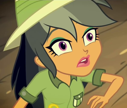 Size: 840x720 | Tagged: safe, screencap, character:daring do, equestria girls:movie magic, g4, my little pony:equestria girls, chestnut magnifico, cropped, female, solo