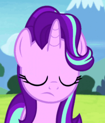 Size: 918x1080 | Tagged: safe, screencap, character:starlight glimmer, species:pony, species:unicorn, episode:rock solid friendship, g4, my little pony: friendship is magic, animated, no sound, solo, webm