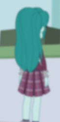 Size: 167x340 | Tagged: safe, screencap, character:cold forecast, equestria girls:mirror magic, g4, my little pony:equestria girls, clothing, cropped, crystal prep academy uniform, school uniform, solo