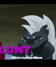 Size: 197x235 | Tagged: safe, screencap, character:grubber, my little pony: the movie (2017), animated, gif, grubberbetes, lunt, out of context