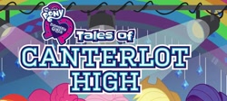 Size: 500x224 | Tagged: safe, screencap, my little pony:equestria girls, cropped, equestria girls logo, tales of canterlot high
