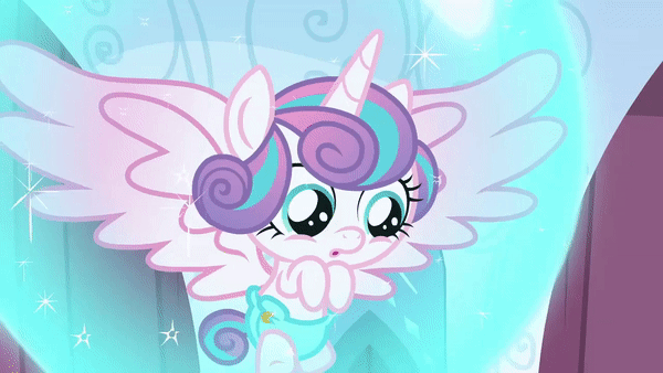 Size: 600x338 | Tagged: safe, screencap, character:princess flurry heart, species:alicorn, species:pony, episode:the crystalling, g4, my little pony: friendship is magic, about to cry, animated, crying, cute, diaper, dilated pupils, female, flurrybetes, foal, force field, frown, gif, magic, open mouth, pouting, sad, sadorable, solo, sparkles, stuck, teary eyes