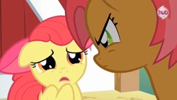 Size: 637x359 | Tagged: safe, screencap, character:apple bloom, character:babs seed, episode:one bad apple, g4, my little pony: friendship is magic
