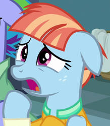 Size: 534x611 | Tagged: safe, screencap, character:bow hothoof, character:windy whistles, episode:parental glideance, g4, my little pony: friendship is magic, cropped, floppy ears, sad, solo focus
