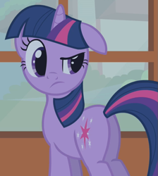 Size: 619x692 | Tagged: safe, screencap, character:twilight sparkle, character:twilight sparkle (unicorn), species:pony, species:unicorn, episode:bridle gossip, g4, my little pony: friendship is magic, butt, cropped, female, plot, solo, twibutt