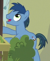 Size: 170x208 | Tagged: safe, screencap, character:log jam, species:earth pony, species:pony, episode:to where and back again, g4, my little pony: friendship is magic, background pony, cropped, male, picture for breezies, solo, stallion