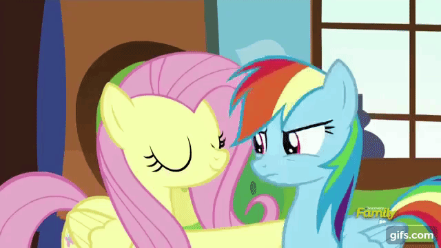 Size: 640x360 | Tagged: safe, screencap, character:bow hothoof, character:fluttershy, character:pinkie pie, character:rainbow dash, character:scootaloo, character:windy whistles, species:pegasus, species:pony, episode:mmmystery on the friendship express, episode:parental glideance, episode:tanks for the memories, g4, my little pony: friendship is magic, angry, animated, compilation, gif, gifs.com, rainbow slaps, slapping