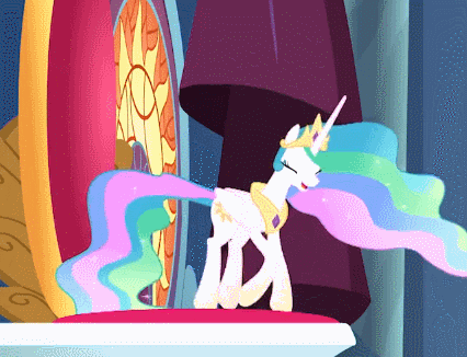 Size: 426x326 | Tagged: safe, screencap, character:princess celestia, species:alicorn, species:pony, episode:horse play, g4, my little pony: friendship is magic, season 8, animated, cropped, cute, cutelestia, dawwww, excited, eyes closed, female, gif, happy, hnnng, laughing, majestic as fuck, mare, ohmygosh, open mouth, prancelestia, prancing, raised hoof, raised leg, sillestia, silly, silly pony, smiling, solo, spread wings, trotting, trotting in place, wings, youtube link
