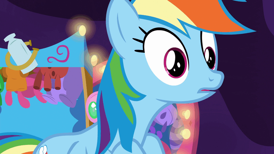 Size: 902x508 | Tagged: safe, screencap, character:rainbow dash, species:pegasus, species:pony, episode:grannies gone wild, g4, my little pony: friendship is magic, animated, cute, dashabetes, excited, flying, gif, grin, happy, smiling, talking