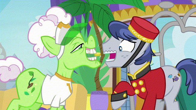 Size: 652x366 | Tagged: safe, screencap, character:auntie applesauce, episode:grannies gone wild, g4, my little pony: friendship is magic, animated, auntie applesaucy, gif