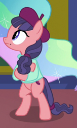 Size: 283x465 | Tagged: safe, screencap, character:raspberry beret, episode:horse play, g4, my little pony: friendship is magic, bipedal, cropped, standing