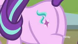 Size: 1920x1080 | Tagged: safe, screencap, character:starlight glimmer, episode:the parent map, g4, butt, butt only, female, glimmer glutes, plot, solo
