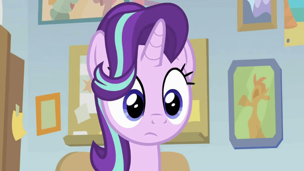Size: 972x547 | Tagged: safe, screencap, character:starlight glimmer, species:pony, species:unicorn, episode:marks for effort, g4, my little pony: friendship is magic, animated, empathy cocoa, gif, i mean i see, solo