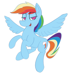 Size: 3040x3296 | Tagged: safe, artist:niteax, character:rainbow dash, art challenge, flying, manechat challenge, simple background, smug, solo, transparent background