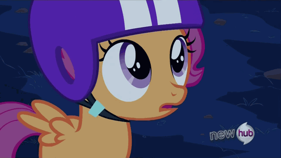 Size: 576x324 | Tagged: safe, screencap, character:scootaloo, species:pegasus, species:pony, episode:sleepless in ponyville, g4, my little pony: friendship is magic, adorable face, animated, crying, cuddly, cute, cutealoo, cuteness overload, cutest pony alive, cutest pony ever, dawwww, hub logo, huggable, hugs needed, sigh, weapons-grade cute