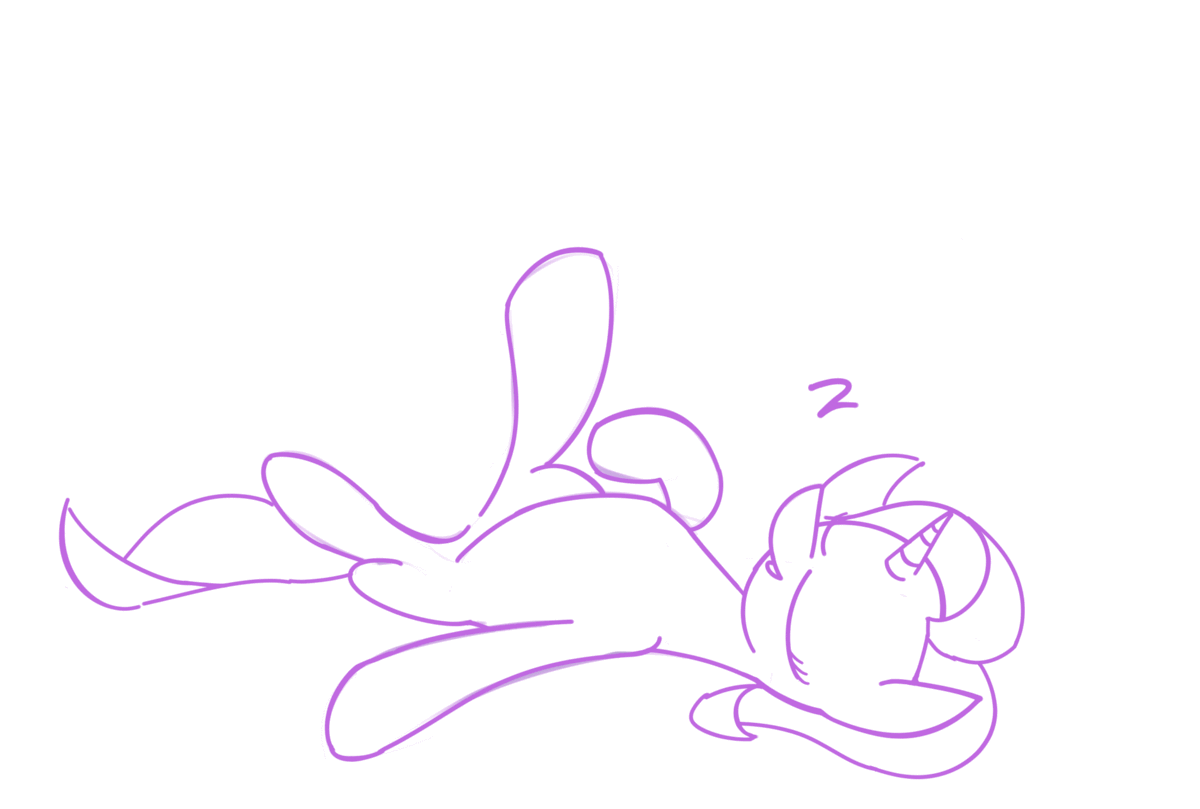 Size: 1200x809 | Tagged: safe, artist:niteax, character:starlight glimmer, animated, art challenge, cute, manechat challenge, simple background, sleeping, solo, zzz