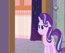 Size: 704x576 | Tagged: safe, screencap, character:discord, character:gallus, character:ocellus, character:sandbar, character:silverstream, character:smolder, character:spike, character:starlight glimmer, character:yona, species:dragon, episode:a matter of principals, g4, my little pony: friendship is magic, animated, boomerang (tv channel), ghost, ghost discord, magic, sound, student six, webm, winged spike