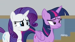 Size: 1920x1080 | Tagged: safe, screencap, character:rarity, character:twilight sparkle, character:twilight sparkle (alicorn), species:alicorn, species:pony, episode:friendship university, g4, my little pony: friendship is magic