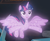Size: 626x512 | Tagged: safe, screencap, character:tree of harmony, character:treelight sparkle, character:twilight sparkle, species:alicorn, species:pony, episode:what lies beneath, g4, my little pony: friendship is magic, cropped, cute, female, implied twilight sparkle, mare, smiling, sparkles, spread wings, tree of harmony, treelight sparkle, treelightbetes, twiabetes, wings