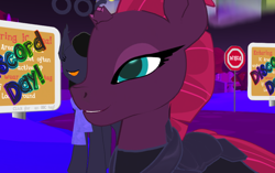 Size: 838x525 | Tagged: safe, screencap, character:fizzlepop berrytwist, character:tempest shadow, 3d, second life