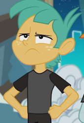 Size: 307x448 | Tagged: safe, screencap, character:snails, character:snips, episode:all the world's off stage, g4, my little pony:equestria girls, cropped, male, snails is not amused, unamused