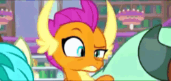 Size: 640x304 | Tagged: safe, screencap, character:smolder, character:spike, episode:molt down, g4, my little pony: friendship is magic, animated, closet, fandub, german, school of friendship, smoke, sound, stone scales, voice acting, voice actor: wildcard71, webm, windows movie maker, wrong aspect ratio