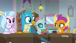 Size: 1920x1080 | Tagged: safe, screencap, character:gallus, character:ocellus, character:silverstream, character:smolder, episode:a rockhoof and a hard place, g4, my little pony: friendship is magic