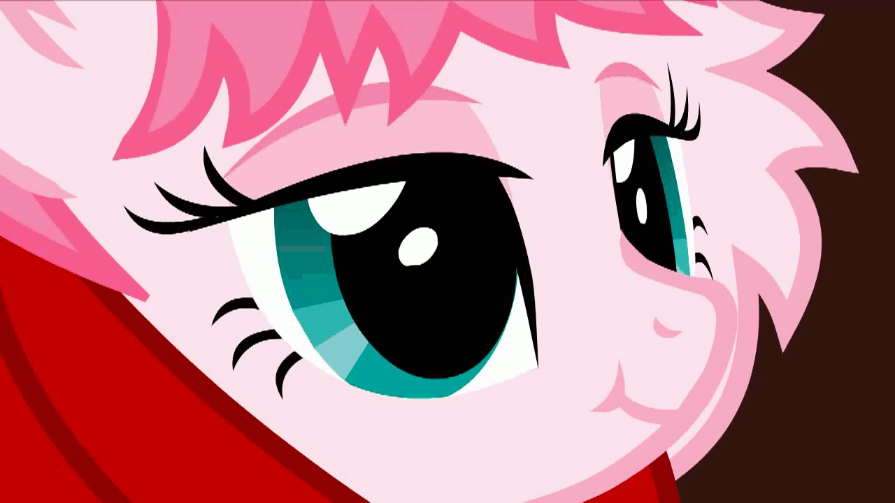 Size: 1280x720 | Tagged: safe, artist:mixermike622, screencap, oc, oc only, oc:fluffle puff, species:pony, animated, crossover, eyebrow wiggle, eyebrows, futurama, solo