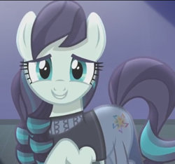 Size: 426x398 | Tagged: safe, screencap, character:coloratura, species:earth pony, species:pony, episode:the mane attraction, g4, my little pony: friendship is magic, season 5, cropped, cutie mark, female, mare, rara, rarabetes, smiling