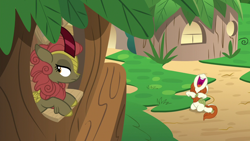 Size: 1280x720 | Tagged: safe, screencap, character:autumn blaze, character:maple brown, species:kirin, episode:sounds of silence, g4, my little pony: friendship is magic, background kirin, female, singing