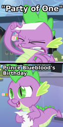 Size: 500x1000 | Tagged: safe, screencap, character:spike, episode:equestria games, g4, my little pony: friendship is magic, caption, carnac the magnificent, envelope reading, exploitable, exploitable meme, johnny carson, meme, parody, pencil, solo