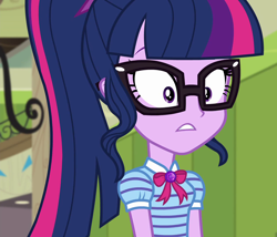 Size: 1260x1080 | Tagged: safe, screencap, character:twilight sparkle, character:twilight sparkle (scitwi), species:eqg human, episode:best trends forever, g4, my little pony:equestria girls, best trends forever: twilight sparkle, cropped, female, geode of telekinesis, magical geodes, solo