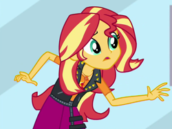 Size: 1036x774 | Tagged: safe, screencap, character:sunset shimmer, episode:a fine line, g4, my little pony:equestria girls, cropped, solo