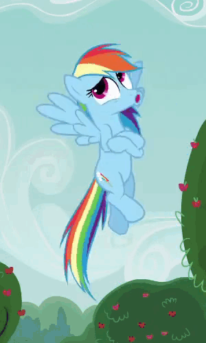 Size: 300x500 | Tagged: safe, screencap, character:rainbow dash, episode:apple family reunion, g4, my little pony: friendship is magic, animated, whistling