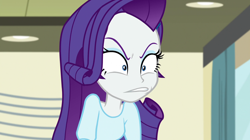 Size: 1912x1072 | Tagged: safe, screencap, character:rarity, equestria girls:dance magic, g4, my little pony:equestria girls, angry, faec, female, rarity is not amused, solo, unamused
