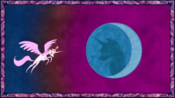 Size: 1280x720 | Tagged: safe, screencap, character:princess celestia, species:alicorn, species:pony, episode:friendship is magic, g4, my little pony: friendship is magic, female, mare, mare in the moon, moon, pink-mane celestia, storybook