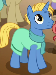 Size: 344x460 | Tagged: safe, screencap, character:mosiah, species:pony, species:unicorn, episode:daring done, background pony, cropped, male, solo focus, somnambula resident, stallion