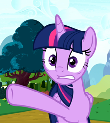 Size: 788x878 | Tagged: safe, screencap, character:twilight sparkle, character:twilight sparkle (alicorn), species:alicorn, species:pony, episode:yakity-sax, g4, my little pony: friendship is magic, cropped, female, sad, solo