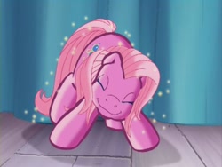 Size: 640x480 | Tagged: safe, screencap, character:pinkie pie, episode:pinkie pie and the ladybug jamboree, g3, pinkie squink, sparkles