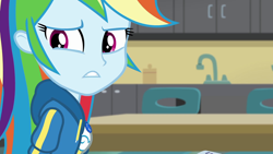 Size: 1920x1080 | Tagged: safe, screencap, character:rainbow dash, episode:schedule swap, g4, my little pony:equestria girls, cute, dashabetes, female, solo