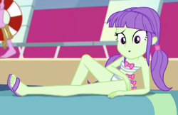 Size: 547x354 | Tagged: safe, screencap, character:starlight, equestria girls:spring breakdown, g4, my little pony:equestria girls, clothing, cropped, solo, starlight, swimsuit