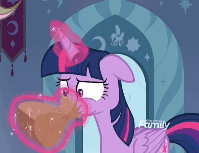 Size: 642x495 | Tagged: safe, screencap, character:twilight sparkle, character:twilight sparkle (alicorn), species:alicorn, species:pony, episode:the beginning of the end, g4, my little pony: friendship is magic, animated, book, faec, female, gif, hyperventilating, loop, mare, panic attack, paper bag, solo, twilighting