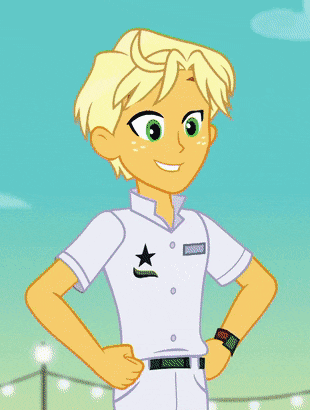 Size: 310x410 | Tagged: safe, screencap, character:ragamuffin, equestria girls:spring breakdown, g4, my little pony:equestria girls, animated, clothing, cute, gif, ragabetes, ragamuffin (equestria girls), smiling