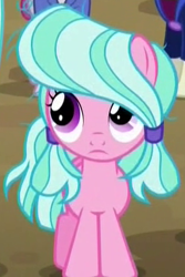 Size: 296x442 | Tagged: safe, screencap, character:sugar stix, species:earth pony, species:pony, episode:brotherhooves social, g4, my little pony: friendship is magic, cropped, female, filly, solo focus