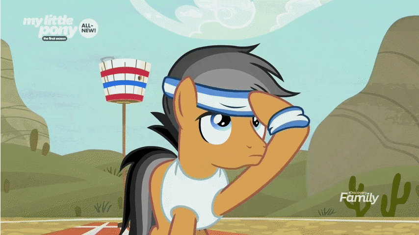 Size: 854x480 | Tagged: safe, screencap, character:quibble pants, character:rainbow dash, species:earth pony, species:pegasus, species:pony, episode:common ground, g4, my little pony: friendship is magic, animated, basket, buckbasket, bushel basket, dust cloud