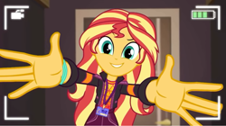 Size: 1275x713 | Tagged: safe, screencap, character:sunset shimmer, episode:how to backstage, g4, my little pony:equestria girls, solo