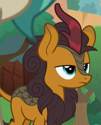 Size: 535x660 | Tagged: safe, screencap, character:pumpkin smoke, species:kirin, episode:sounds of silence, g4, my little pony: friendship is magic, background kirin, cropped, solo