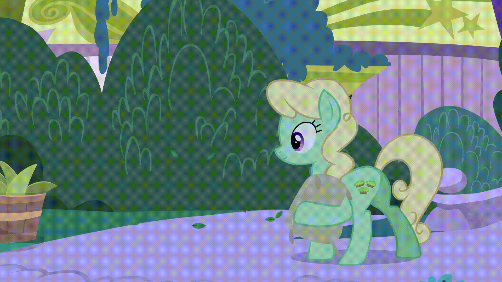 Size: 1920x1080 | Tagged: safe, screencap, character:apple honey, character:lord tirek, episode:the summer sun setback, g4, my little pony: friendship is magic, animated, apple family member, flour sack, gif, growth, magic drain, that centaur sure does love magic, transformation