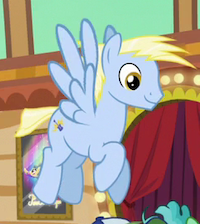 Size: 200x224 | Tagged: safe, screencap, character:lightning riff, species:pegasus, species:pony, episode:viva las pegasus, g4, my little pony: friendship is magic, background pony, cropped, flying, las pegasus resident, male, solo, stallion